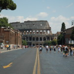 Via dei Fori Imperiali et le Colisée